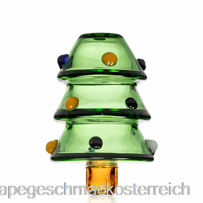 Hanf-Weihnachtsbaum-Glas-Carb-Cap, Grüner Vape-Geschmack